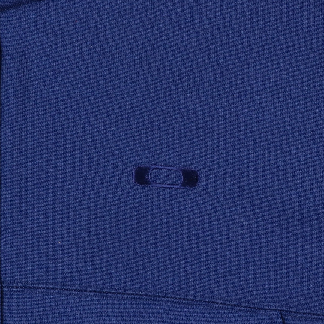 Oakley Jersey Track Jacket Men's XL polyester navy blue type Vintage Second Hand