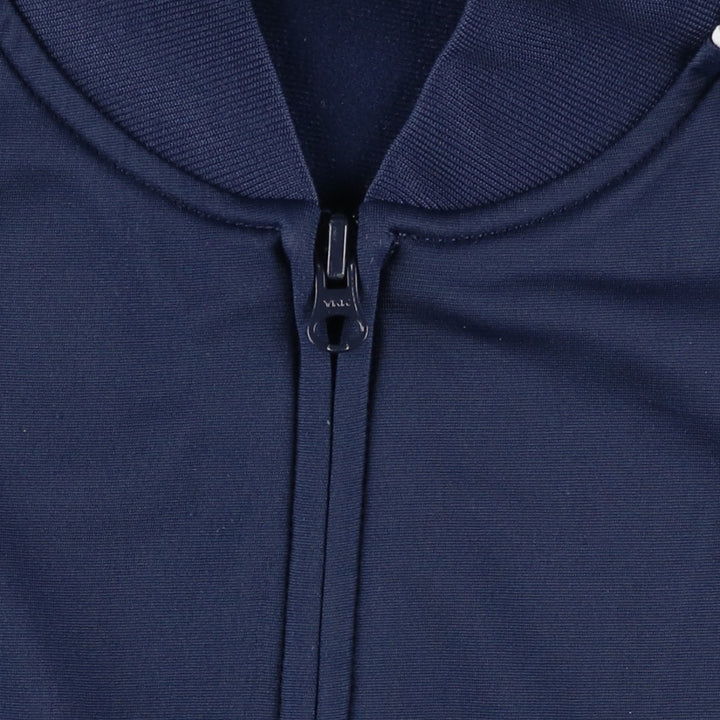 Carhartt CARLETON JACKET Jersey Track Jacket, Men's Size Medium polyester navy blue type Vintage Second Hand