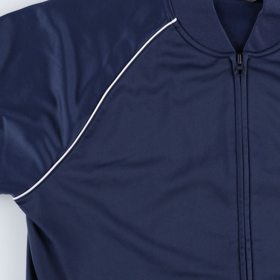 Carhartt CARLETON JACKET Jersey Track Jacket, Men's Size Medium polyester navy blue type Vintage Second Hand