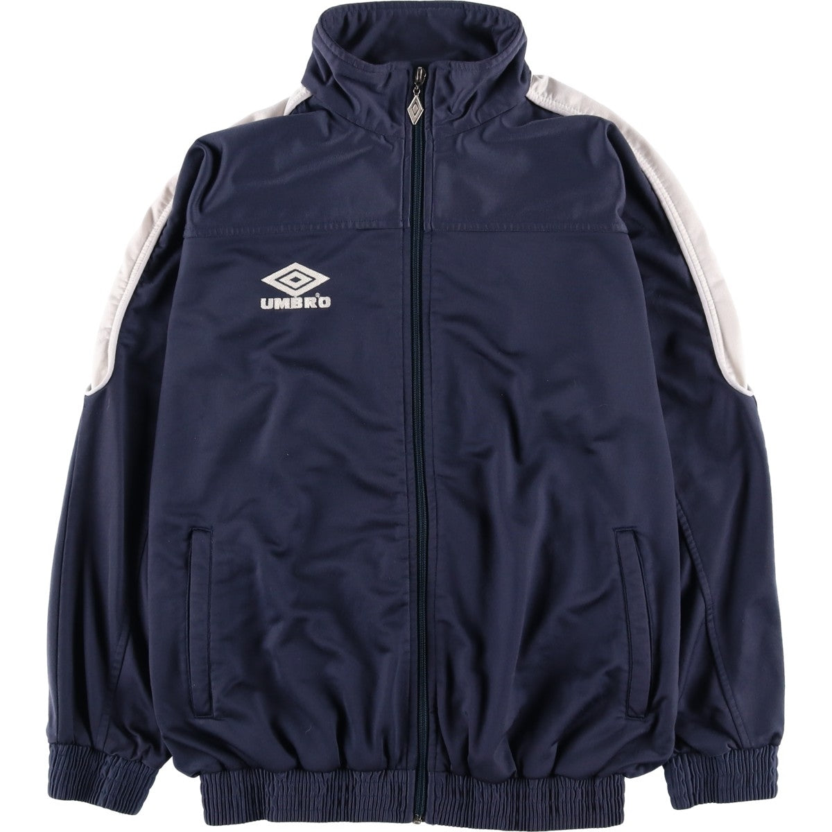 Vintage 90'S Umbro Track Jacket, Men's Size Medium polyester navy