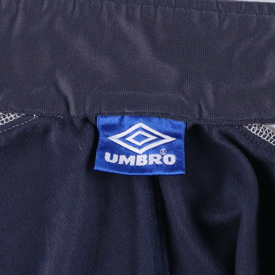 Vintage 90'S Umbro Track Jacket, Men's Size Medium polyester navy blue type Vintage Second Hand