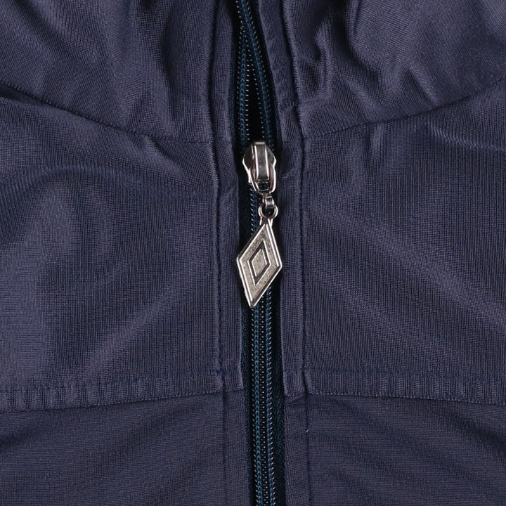 Vintage 90'S Umbro Track Jacket, Men's Size Medium polyester navy blue type Vintage Second Hand
