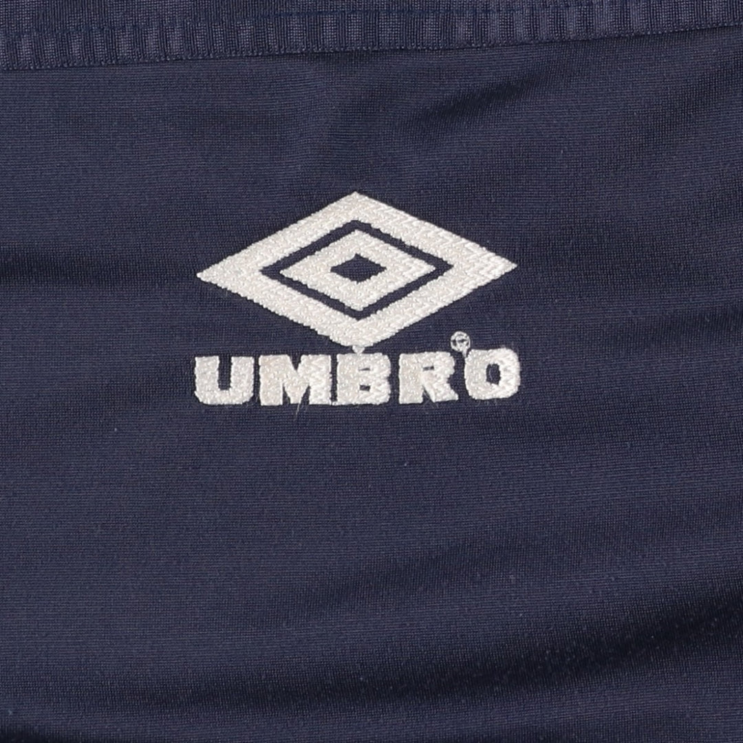 Vintage 90'S Umbro Track Jacket, Men's Size Medium polyester navy blue type Vintage Second Hand