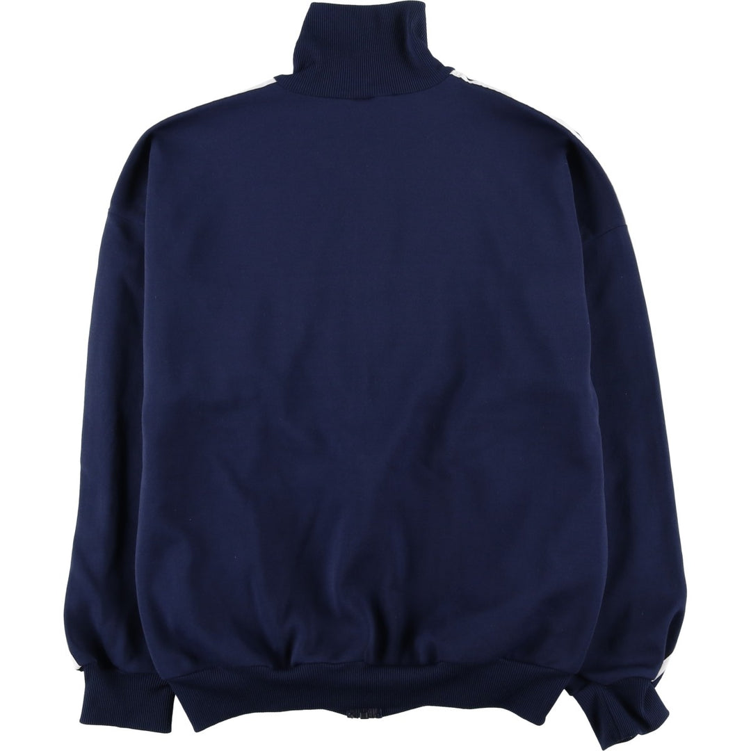 Vintage 80s-90'S Adidas Trefoil Logo Track Jacket, Men's Size Medium polyester navy blue type Vintage Second Hand