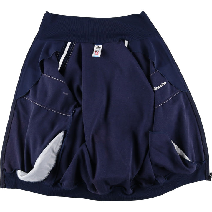 Vintage 80s-90'S Adidas Trefoil Logo Track Jacket, Men's Size Medium polyester navy blue type Vintage Second Hand