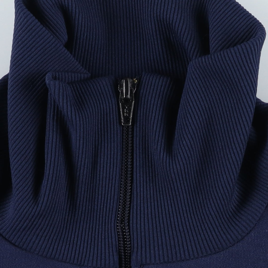 Vintage 80s-90'S Adidas Trefoil Logo Track Jacket, Men's Size Medium polyester navy blue type Vintage Second Hand