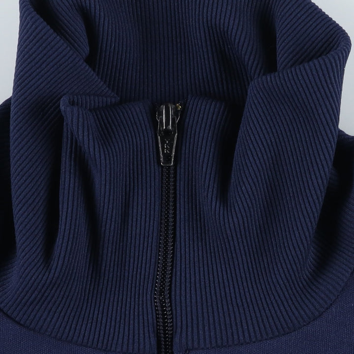 Vintage 80s-90'S Adidas Trefoil Logo Track Jacket, Men's Size Medium polyester navy blue type Vintage Second Hand