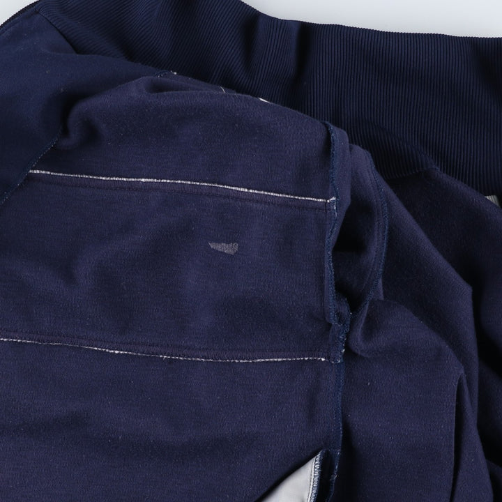 Vintage 80s-90'S Adidas Trefoil Logo Track Jacket, Men's Size Medium polyester navy blue type Vintage Second Hand