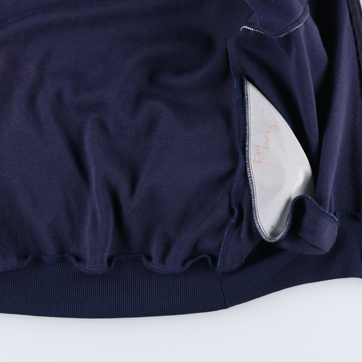 Vintage 80s-90'S Adidas Trefoil Logo Track Jacket, Men's Size Medium polyester navy blue type Vintage Second Hand