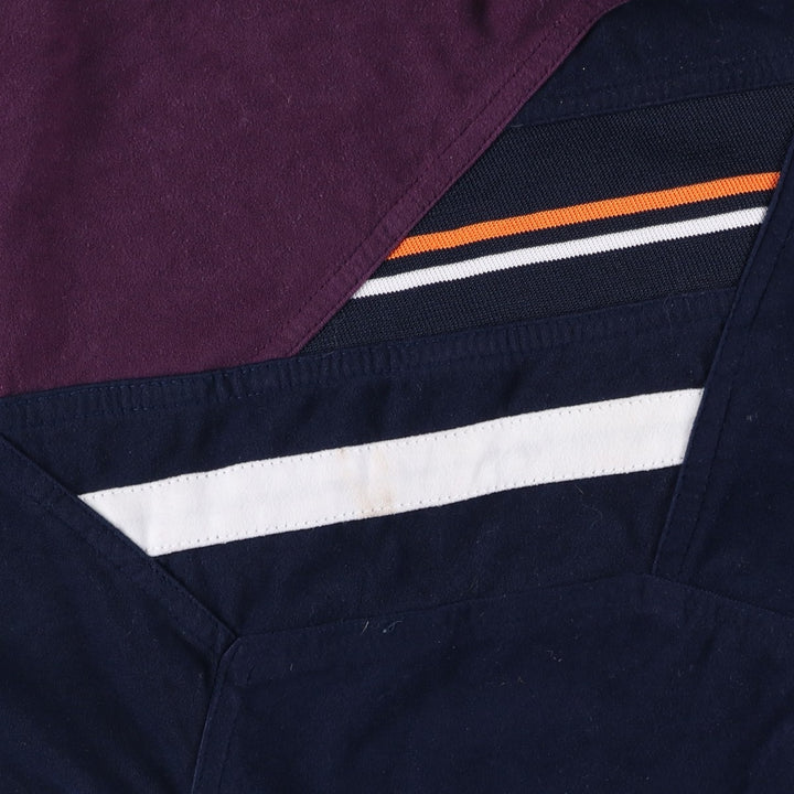 Vintage 90'S Umbro Velour Jersey Track Jacket, Men's Size Medium polyester navy blue type Vintage Second Hand