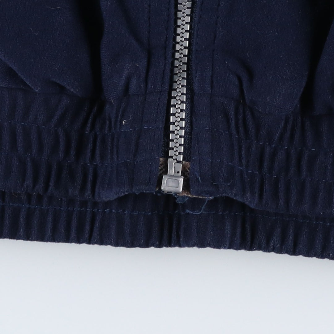 Vintage 90'S Umbro Velour Jersey Track Jacket, Men's Size Medium polyester navy blue type Vintage Second Hand