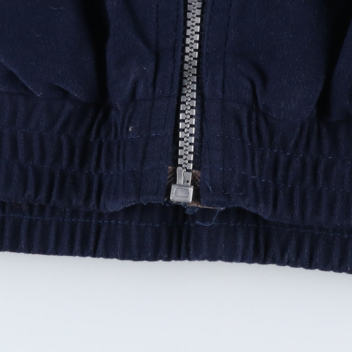 Vintage 90'S Umbro Velour Jersey Track Jacket, Men's Size Medium polyester navy blue type Vintage Second Hand