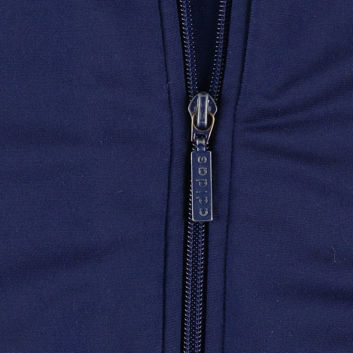 Vintage 1980'S adidas Trefoil logo track jacket, men's size small polyester navy blue type Vintage Second Hand