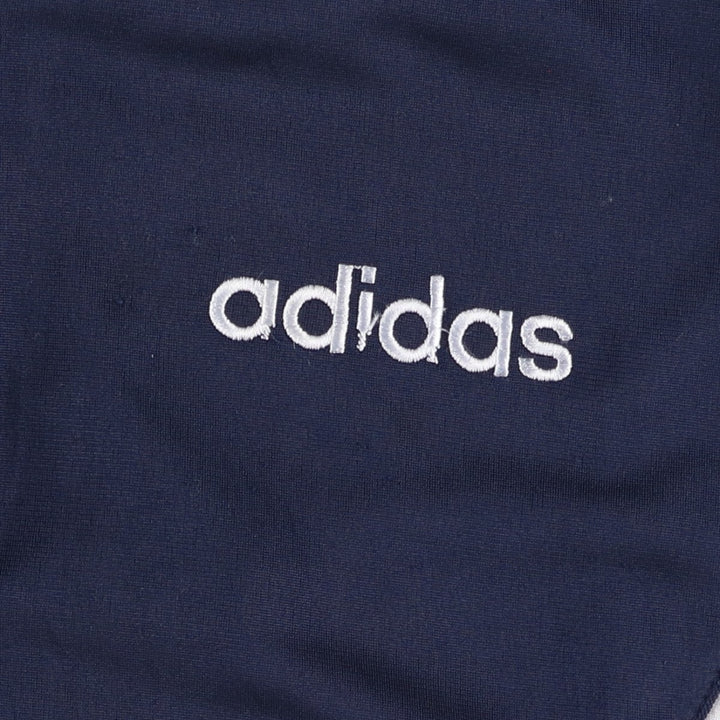 Vintage 1980'S adidas Trefoil logo track jacket, men's size M polyester navy blue type Vintage Second Hand