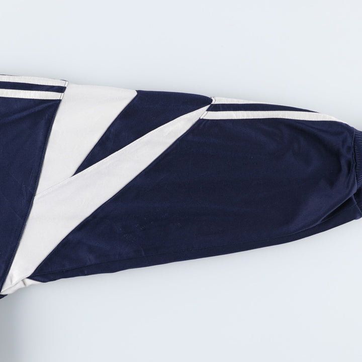 Vintage 1980'S adidas Trefoil logo track jacket, men's size M polyester navy blue type Vintage Second Hand