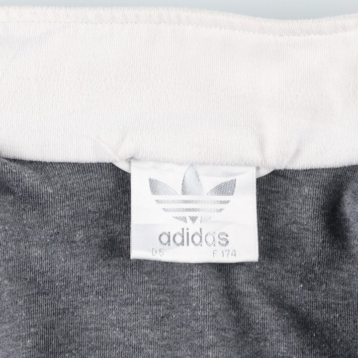 Vintage 1980'S adidas Trefoil logo track jacket, men's size M polyester black type Vintage Second Hand