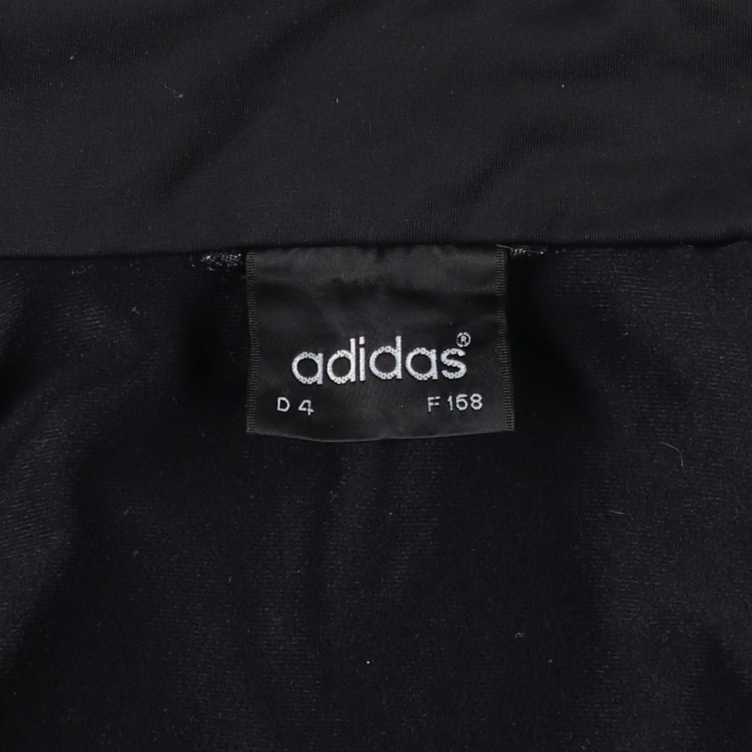 Vintage 90'S adidas Trefoil logo track jacket, men's size small polyester black type Vintage Second Hand