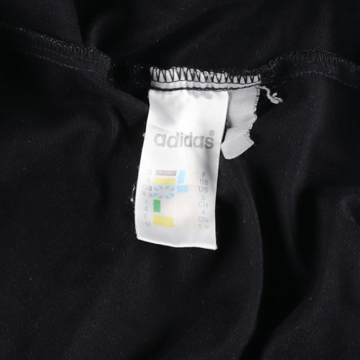 Vintage 90'S adidas Trefoil logo track jacket, men's size small polyester black type Vintage Second Hand