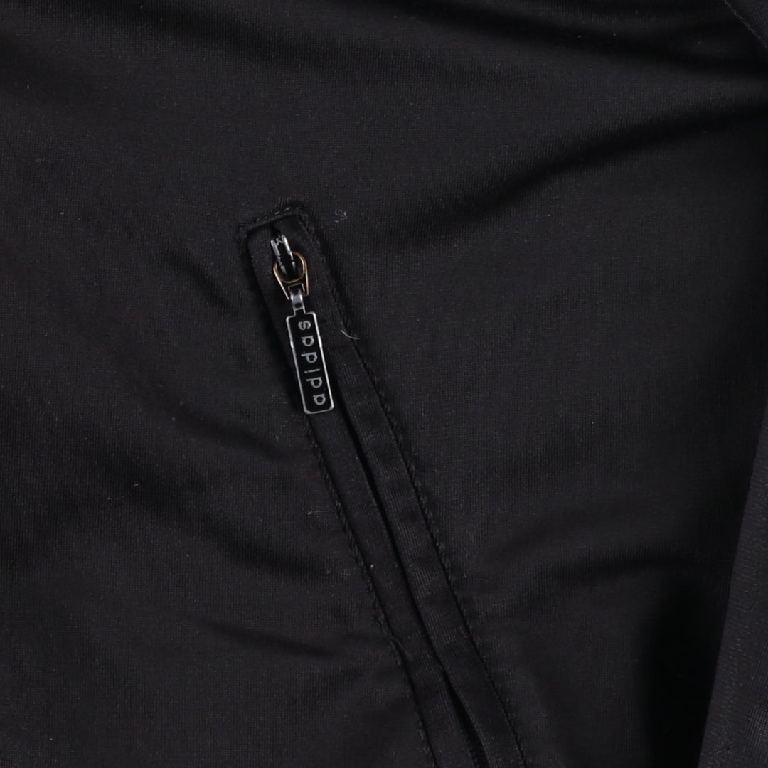 Vintage 90'S adidas Trefoil logo track jacket, men's size small polyester black type Vintage Second Hand