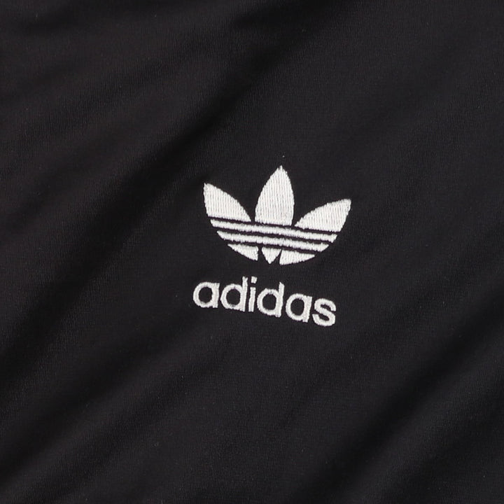 Vintage 90'S adidas Trefoil logo track jacket, men's size small polyester black type Vintage Second Hand