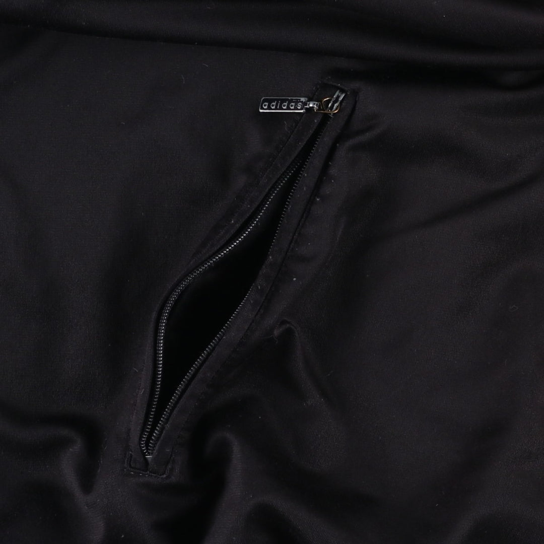 Vintage 90'S adidas Trefoil logo track jacket, men's size small polyester black type Vintage Second Hand