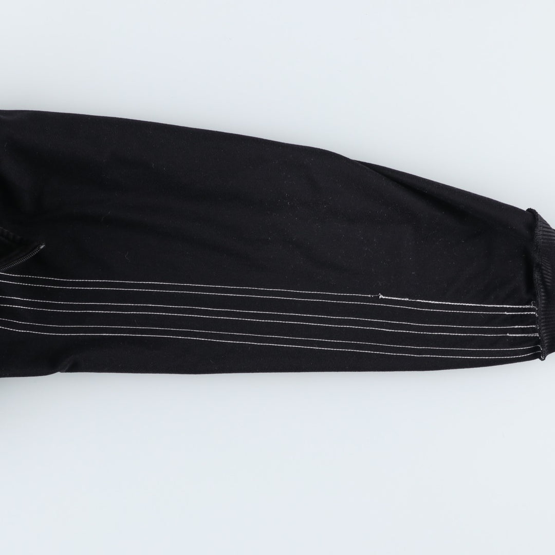 Vintage 90'S adidas Trefoil logo track jacket, men's size small polyester black type Vintage Second Hand