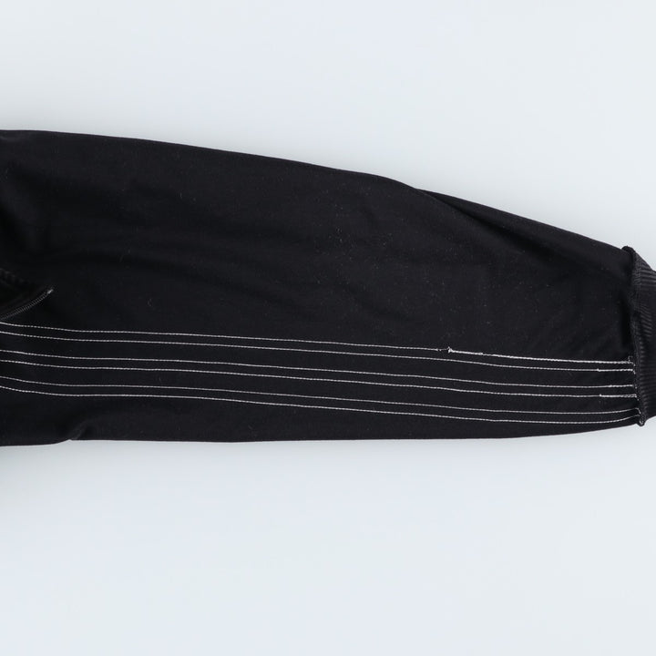 Vintage 90'S adidas Trefoil logo track jacket, men's size small polyester black type Vintage Second Hand