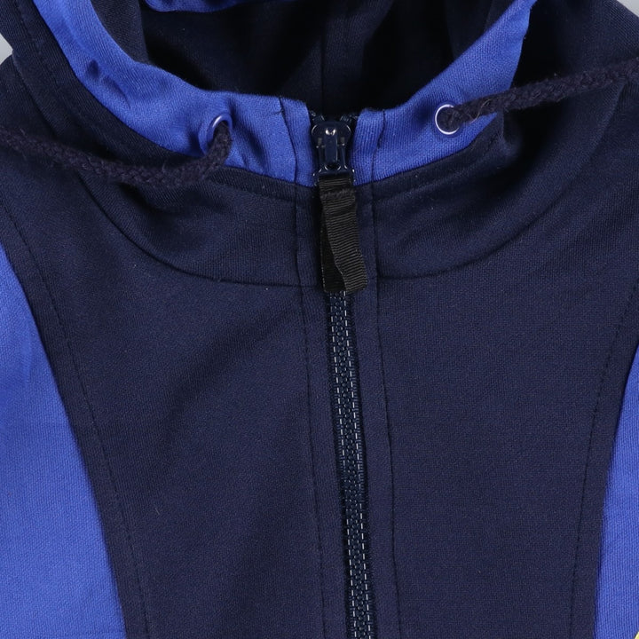 90'S Nike Track Jacket, Men's Medium, Vintage polyester navy blue type Vintage Second Hand