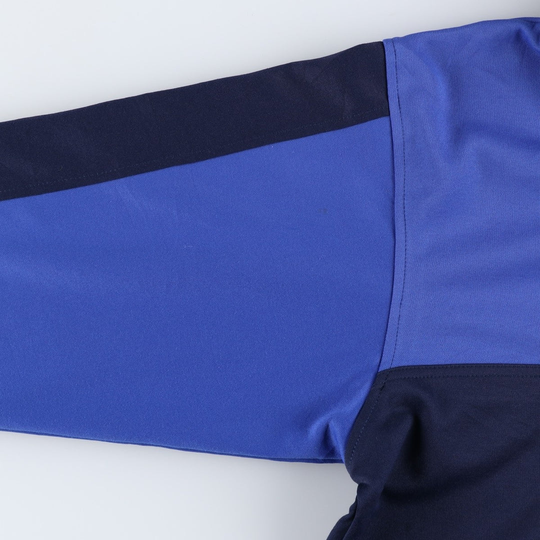 90'S Nike Track Jacket, Men's Medium, Vintage polyester navy blue type Vintage Second Hand