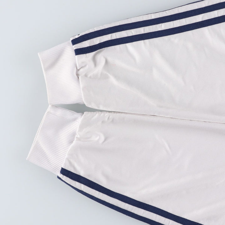 Vintage 1980'S adidas Trefoil logo track jacket, men's size M polyester white type Vintage Second Hand