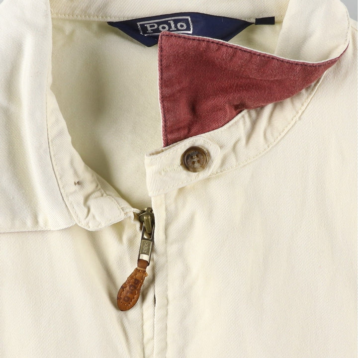 Ralph Lauren POLO by Ralph Lauren Swing Top Sports Jacket Men's XL cotton unbleached Vintage Second Hand