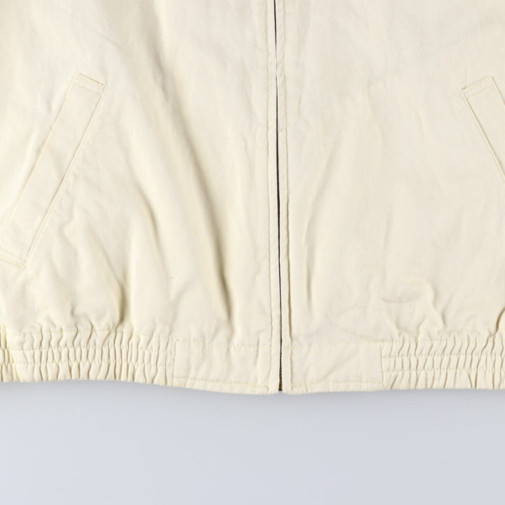 Ralph Lauren POLO by Ralph Lauren Swing Top Sports Jacket Men's XL cotton unbleached Vintage Second Hand
