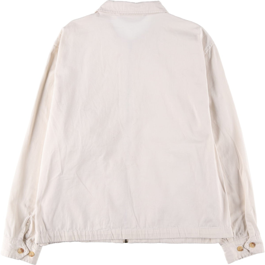 Ralph Lauren POLO by Ralph Lauren Swing Top Sports Jacket Men's L size cotton Beige type Vintage Second Hand
