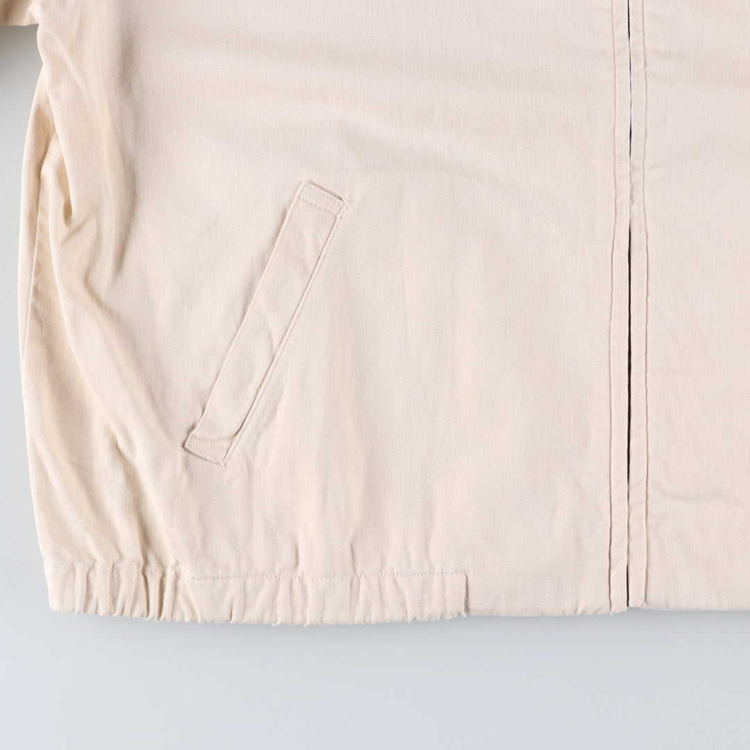 90'S Ralph Lauren POLO by Ralph Lauren Swing Top Sports Jacket Made in USA Men's XL cotton Beige type Vintage Second Hand