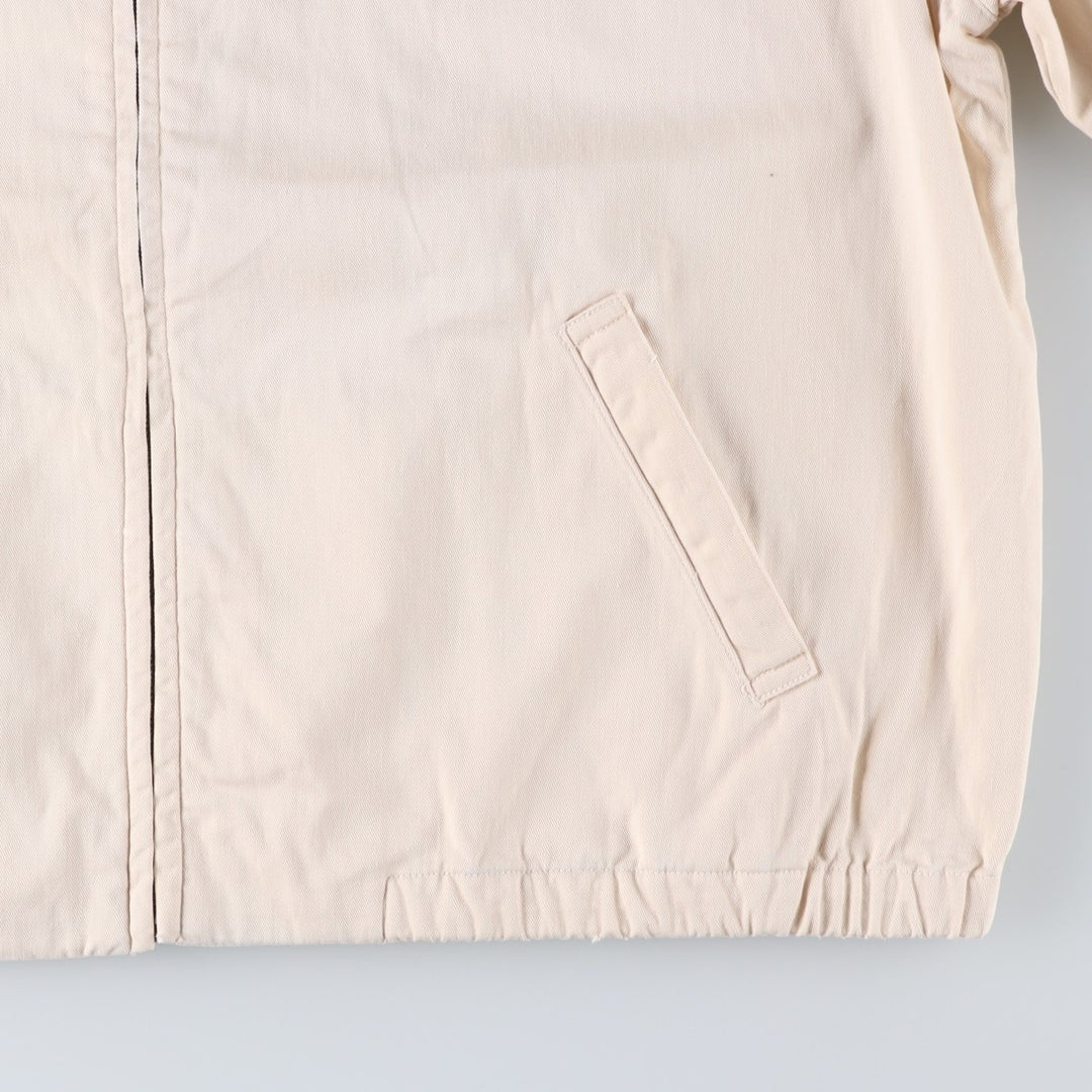 90'S Ralph Lauren POLO by Ralph Lauren Swing Top Sports Jacket Made in USA Men's XL cotton Beige type Vintage Second Hand