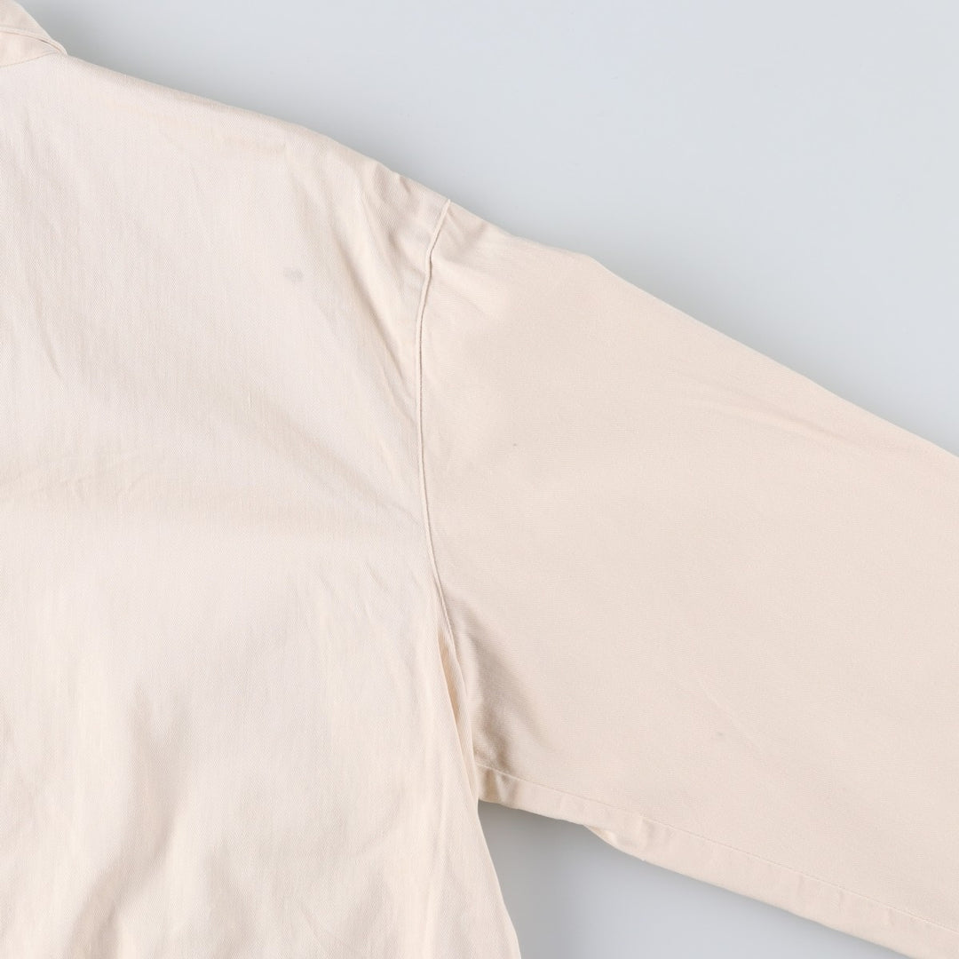 90'S Ralph Lauren POLO by Ralph Lauren Swing Top Sports Jacket Made in USA Men's XL cotton Beige type Vintage Second Hand