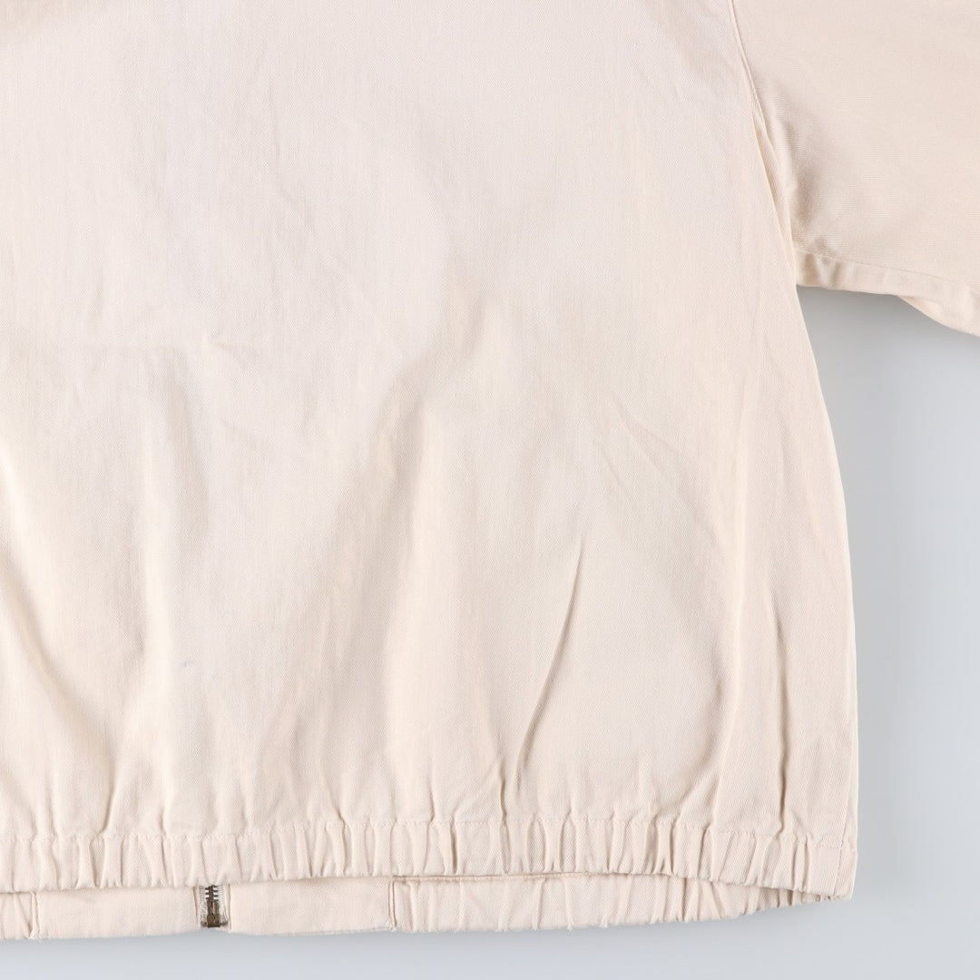 90'S Ralph Lauren POLO by Ralph Lauren Swing Top Sports Jacket Made in USA Men's XL cotton Beige type Vintage Second Hand