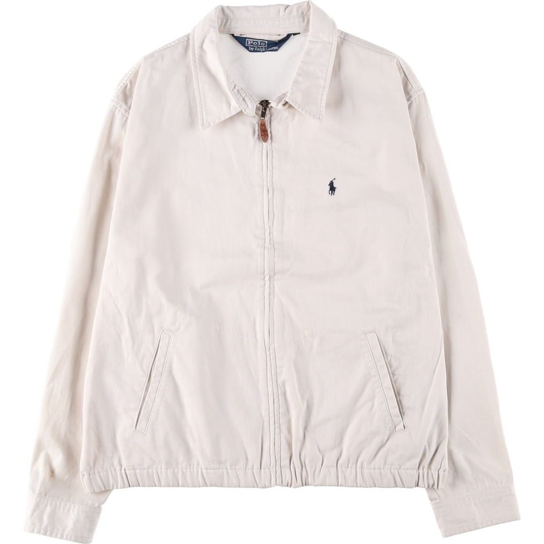 Ralph Lauren POLO by Ralph Lauren Swing Top Sports Jacket Men's XL cotton Beige type Vintage Second Hand