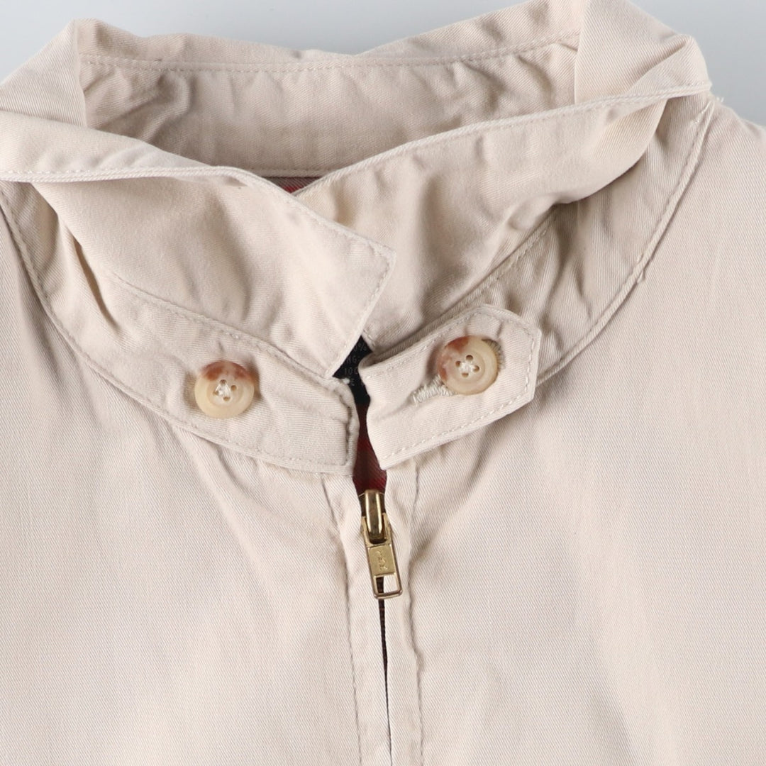 Ralph Lauren POLO by Ralph Lauren Swing Top Sports Jacket Men's L size cotton Beige type Vintage Second Hand