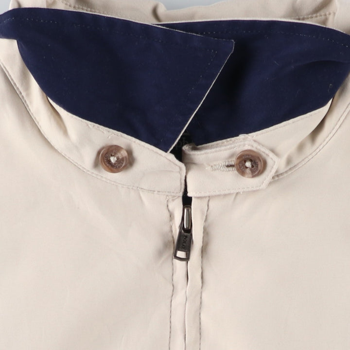 Ralph Lauren POLO by Ralph Lauren Swing Top Sports Jacket Men's L size polyester Beige type Vintage Second Hand
