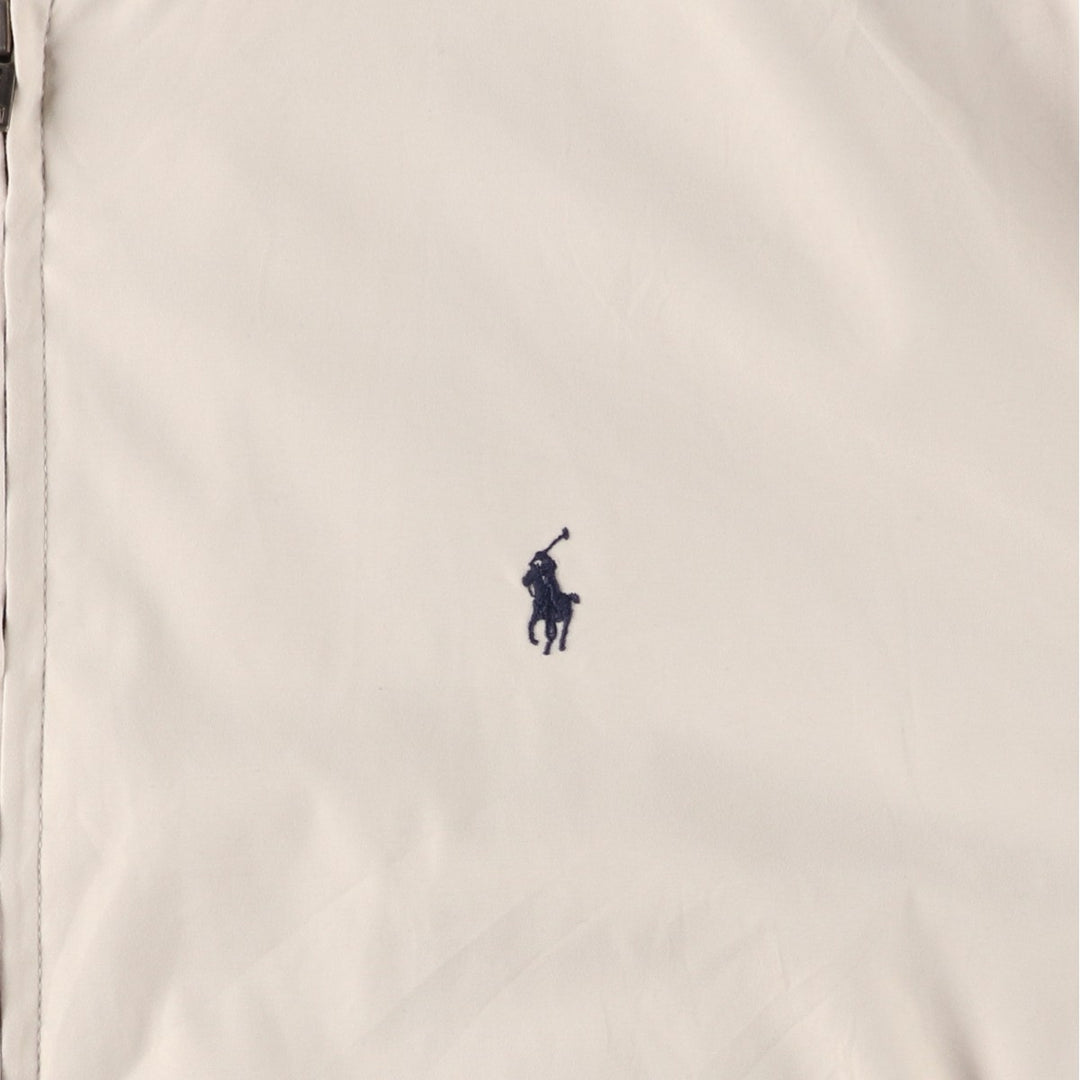 Ralph Lauren POLO by Ralph Lauren Swing Top Sports Jacket Men's L size polyester Beige type Vintage Second Hand