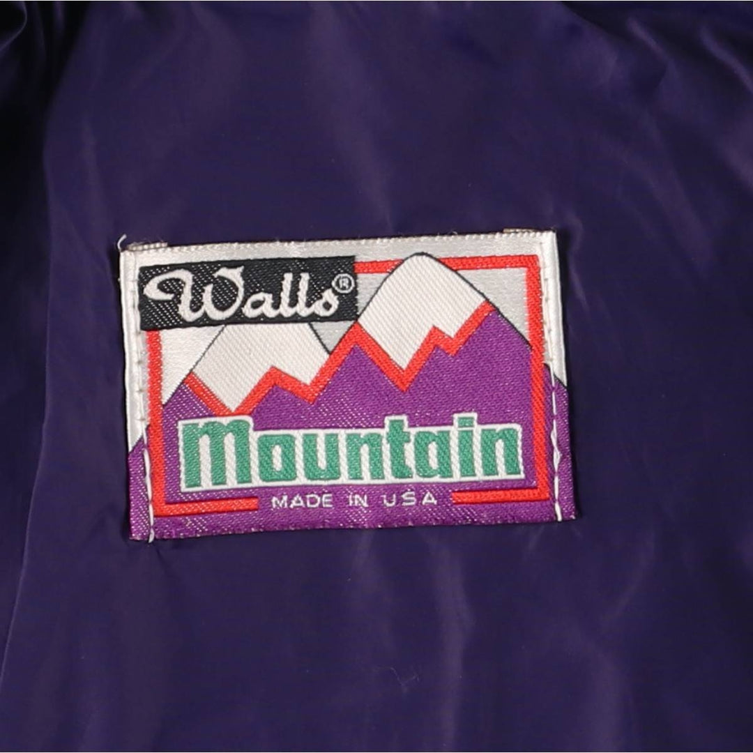 Vintage 1980'S Walls Mountain duck work jacket, made in the USA, size M, women's. unclear purple type Vintage Second Hand