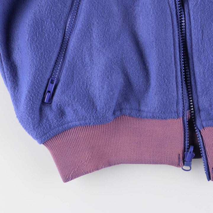Vintage 1970'S Columbia Yellowstone Tag Fleece Jacket, Women's Size Medium unclear Purple type blue-purple Vintage Second Hand