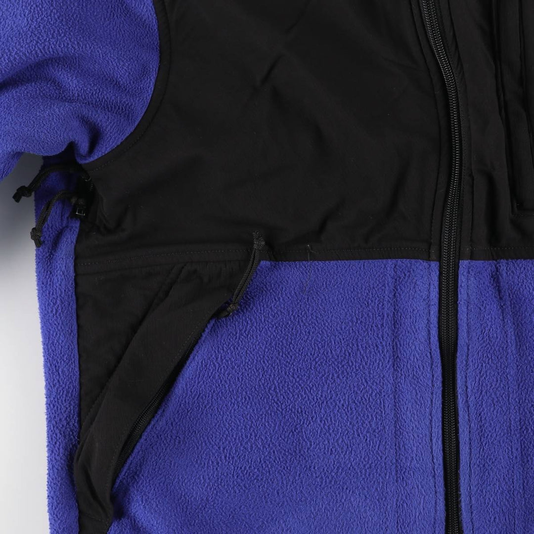 90'S REI Nylon and Fleece Jacket, Women's Size Medium, Vintage polyester Purple type blue-purple Vintage Second Hand