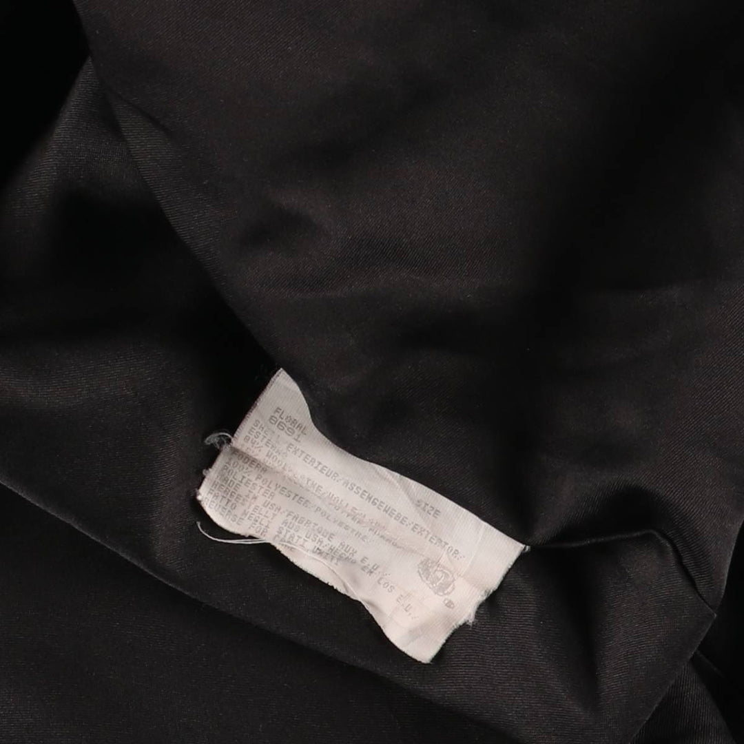 90'S WOOLRICH all-over print wool parka, made in the USA, women's size M, vintage wool black type Vintage Second Hand