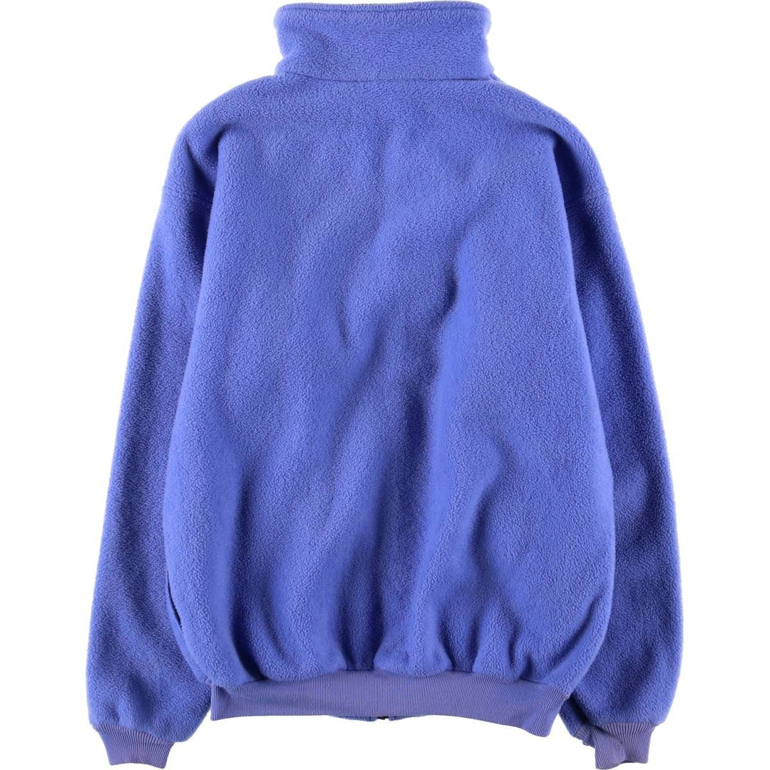 1980'S Patagonia Triangle Tag 25019 Fleece Jacket, Made in USA, Women's Size Medium, Vintage polyester Purple type blue-purple Vintage Second Hand