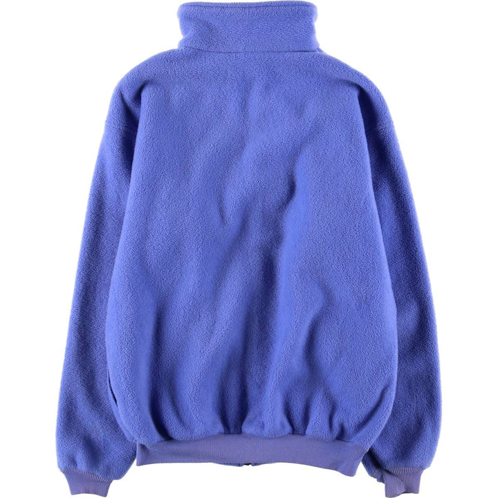 1980'S Patagonia Triangle Tag 25019 Fleece Jacket, Made in USA, Women's Size Medium, Vintage polyester Purple type blue-purple Vintage Second Hand