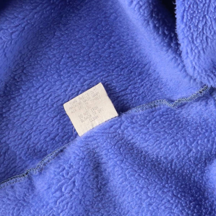 1980'S Patagonia Triangle Tag 25019 Fleece Jacket, Made in USA, Women's Size Medium, Vintage polyester Purple type blue-purple Vintage Second Hand