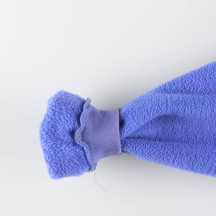 1980'S Patagonia Triangle Tag 25019 Fleece Jacket, Made in USA, Women's Size Medium, Vintage polyester Purple type blue-purple Vintage Second Hand