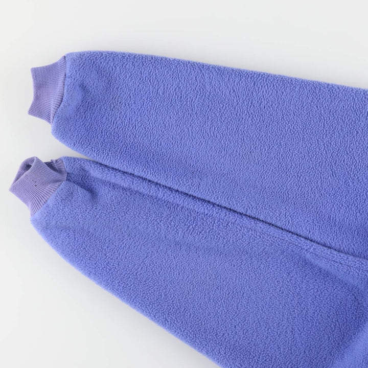 1980'S Patagonia Triangle Tag 25019 Fleece Jacket, Made in USA, Women's Size Medium, Vintage polyester Purple type blue-purple Vintage Second Hand